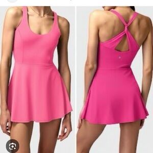 NWT Spiritual gangster Lexi active dress pink XL